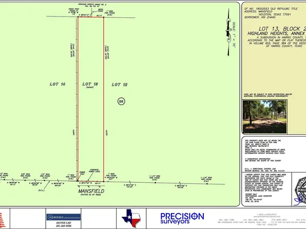 1816 Mansfield St, Houston, TX 77091