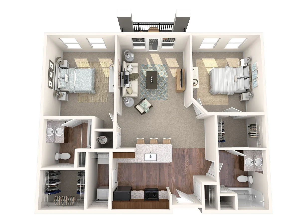 Floor plan The Crystal