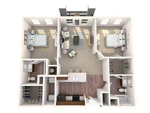 Floor plan The Crystal