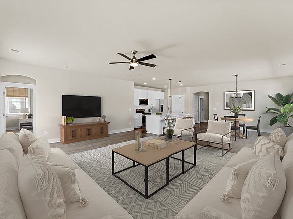 Riverain Living Room Furnished