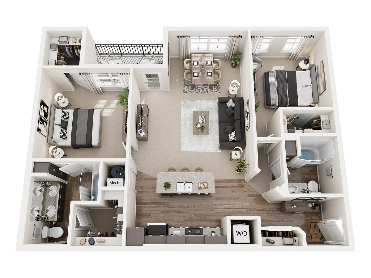 Floor plan B2