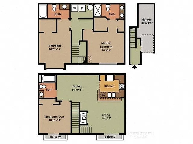 Floor plan Willow