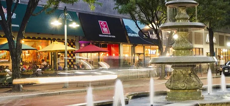 Shirlington, VA. A 15min walk away from restaurants, shops, Shirlington Theatre, and Shirlington Library.