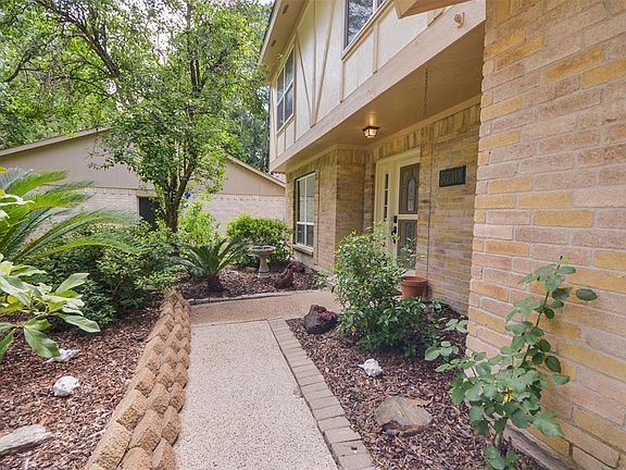 Warm and inviting walkway welcomes you in!