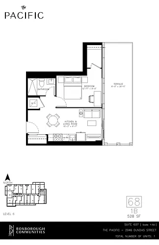 Floor plan 1 bedroom 1 bath 1 Bed 1 Bath 37