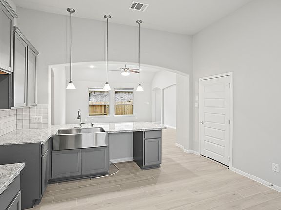 Abundant cabinet and counterspace