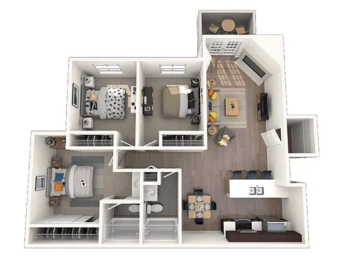 Floor plan Turquoise-R (Premium)