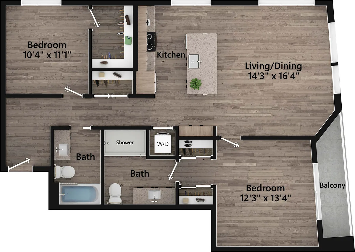 Floor plan 2071B