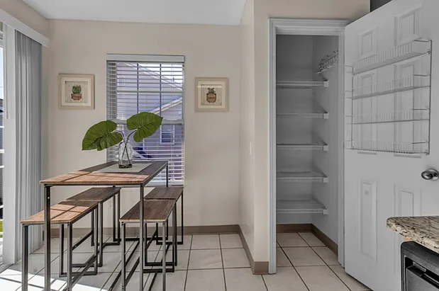 A Pantry and Dine-In Kitchen
