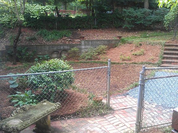 Fenced Backyard