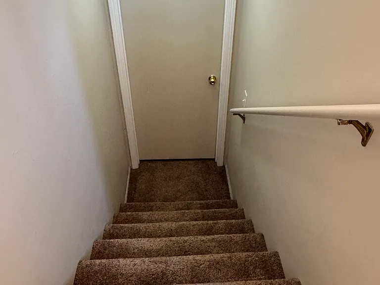 Stairs to Basement - Laundry
