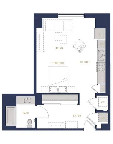 Floor plan The Clark