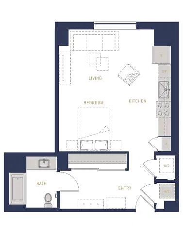 Floor plan The Clark