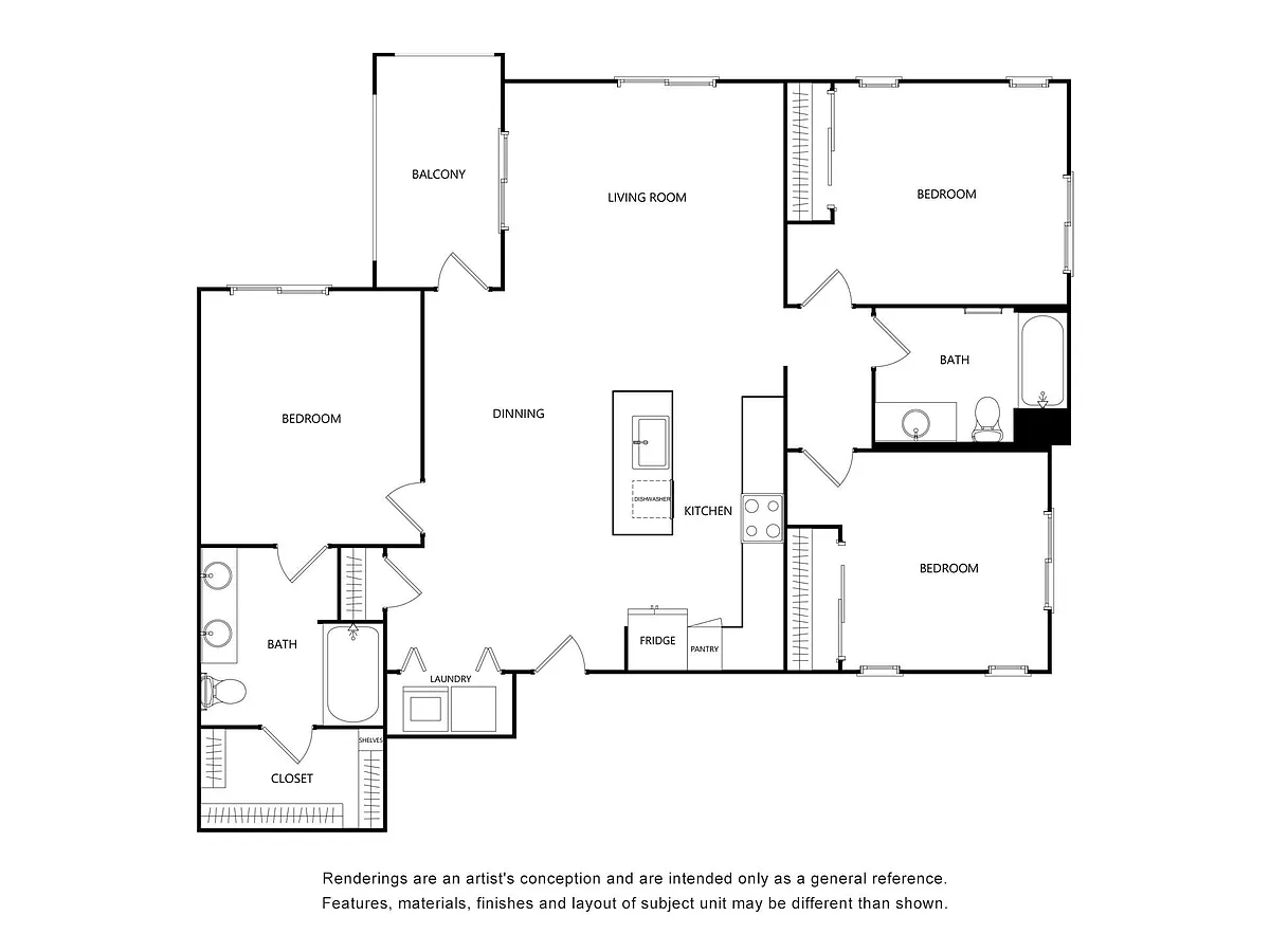 Floor plan C1H