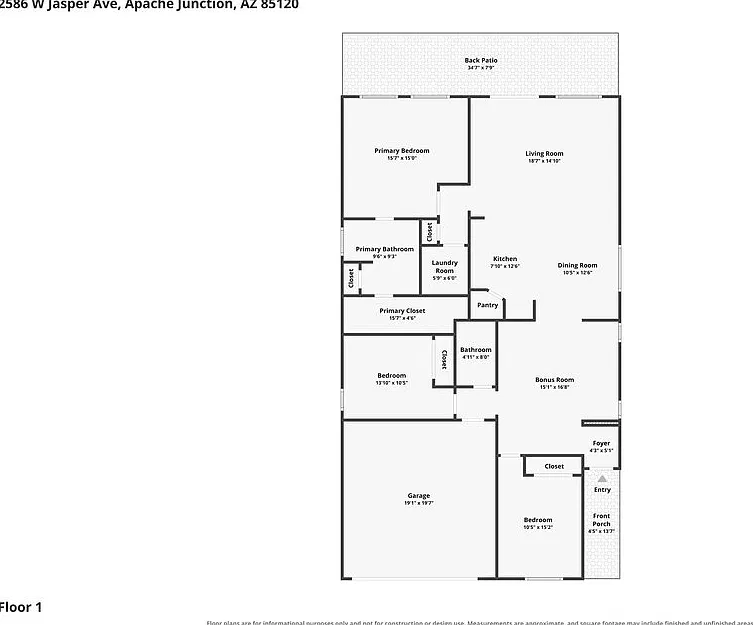 3 bed, 2.0 bath, 1640 sqft, $2,095 — Photo 2