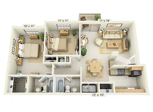 Floor plan Gardenia