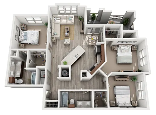 Floor plan C1
