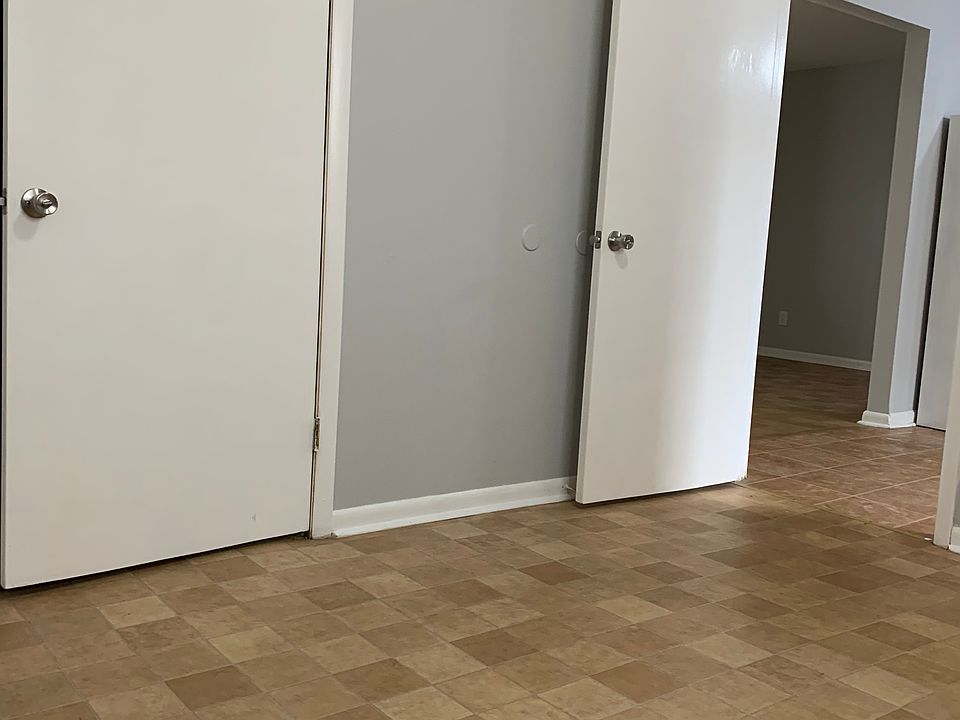 Looking from the bedroom out towards the kitchen & living room.