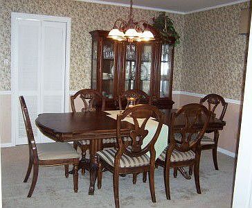 Spacious Dining Rm. Perfect for entertaining.