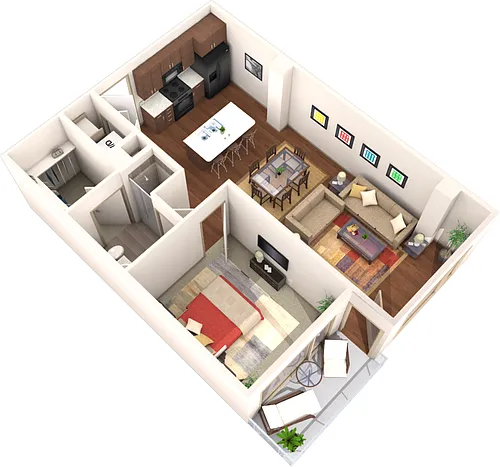 Floor plan Crestone