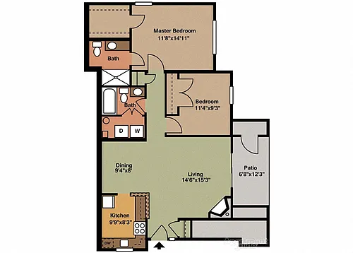 Floor plan Lilac