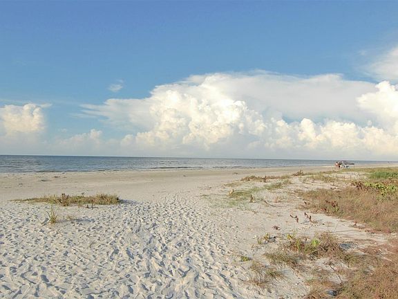 White sandy beach - best shelling