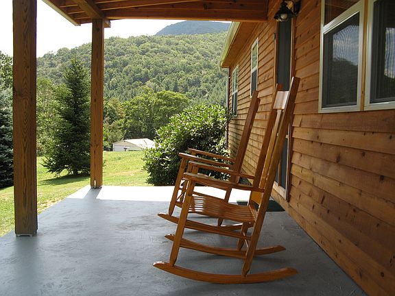 Relax on front porch 