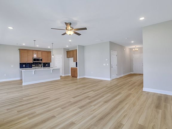 Seabrook Family Room View to Kitchen and Morning Room
