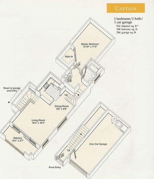 Captain Model Floor Plan