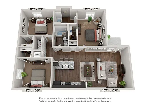 Floor plan C1