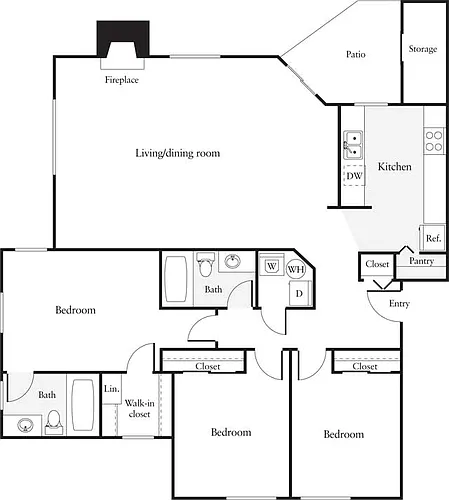 Floor plan 1151-R