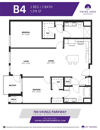 Floor plan $1.82/sq.ft. - B4