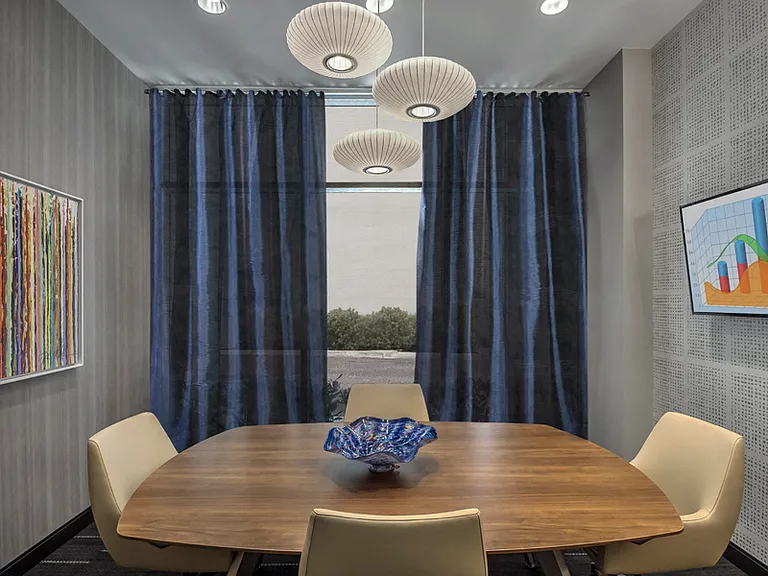 Executive conference room with full A/V capabilities