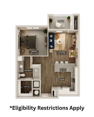 Floor plan A3 - Affordable