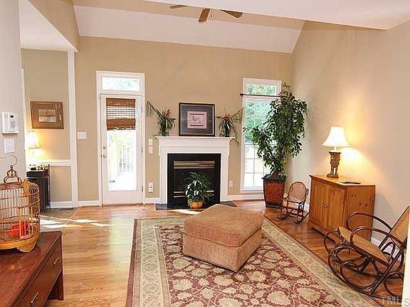 Family room with fireplace....