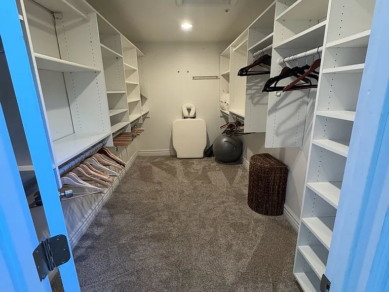 Large walk-in closet