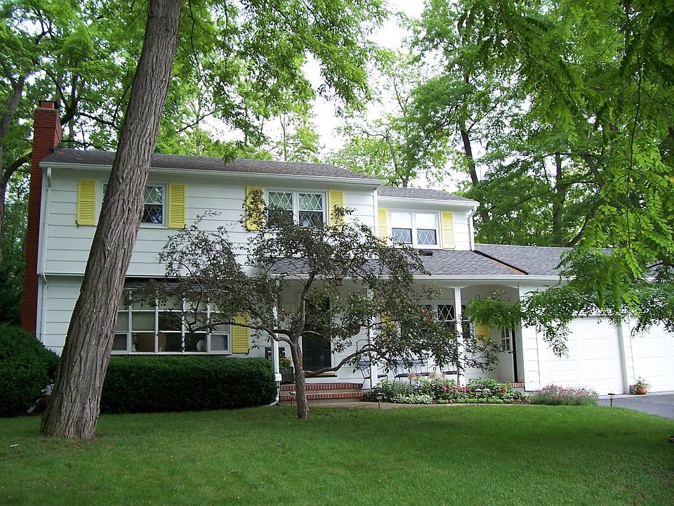 Located on wooded lot