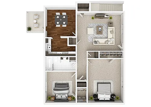 Floor plan The High Meadows