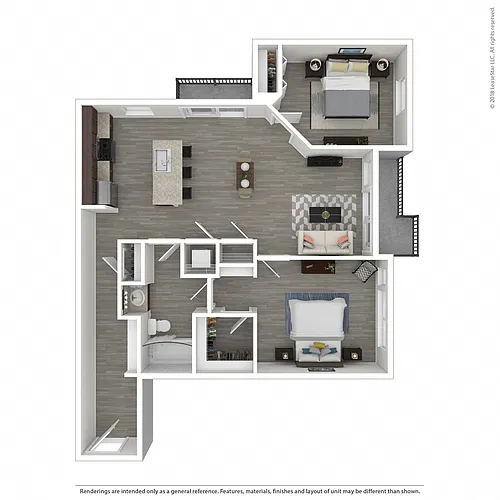 Floor plan 2X1 B