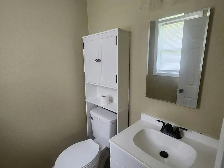 Half bath attached to master