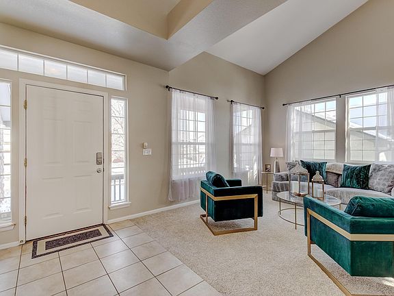 Entry and formal living room