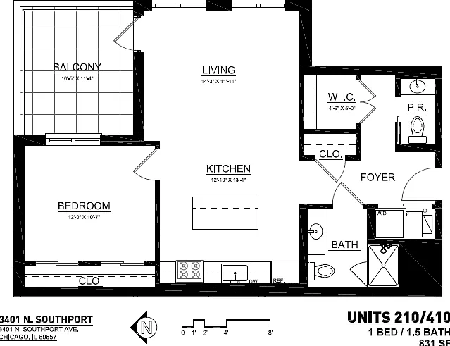 10 Tier - 1 bed 1.5 bath w/Balcony 10 Tier - 1 bed 1.5 bath w/Balcony