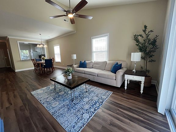 Plants, rug and pillows not included