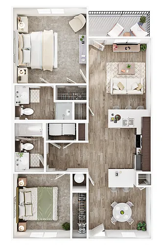 Floor plan 2A