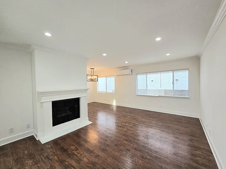 Living Room with a fireplace