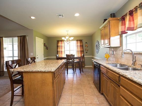 View from Kitchen into Dining Area