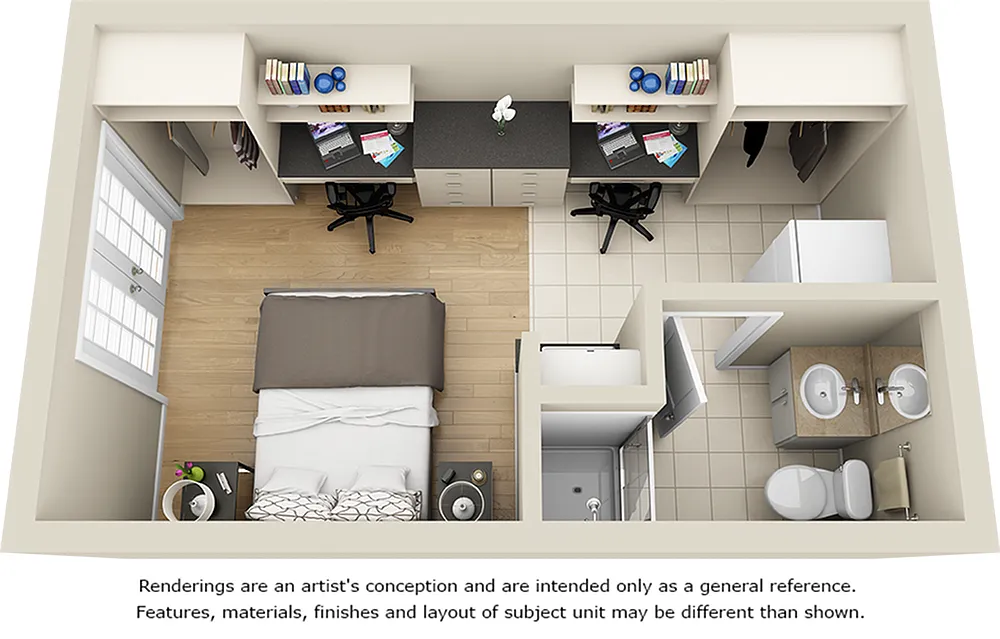 Floor plan Studio