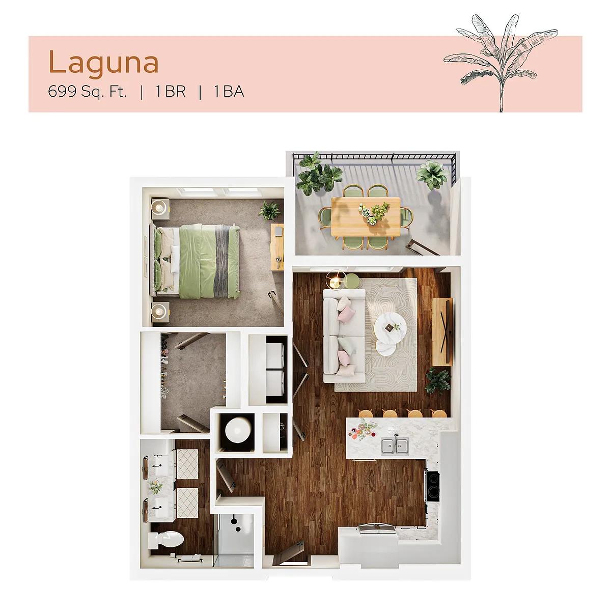 Floor plan Laguna