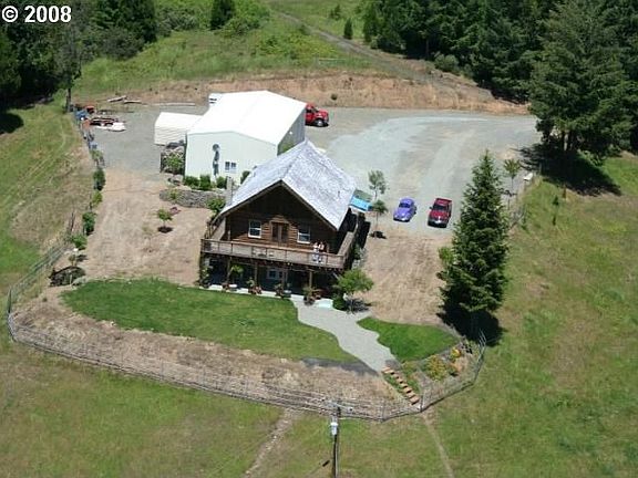 Aerial View of the Home & Shop