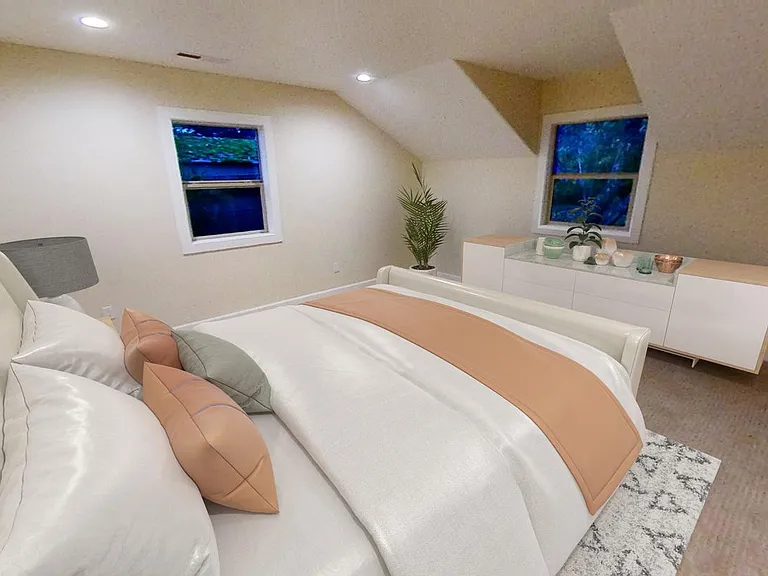 Bedroom 1. This image shows a virtually furnished space. Bedrooms come unfurnished.